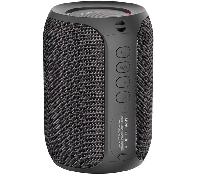 ZEALOT S32PRO 15W Portable Bluetooth 5.2 Speaker Outdoor Waterproof Wireless TWS Mini Column Box Speaker Outdoor TF Card