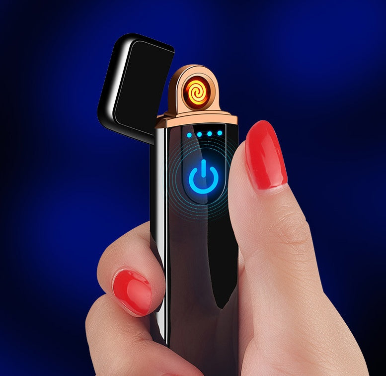 Touch Sensitive USB Lighter Double Side Ignition