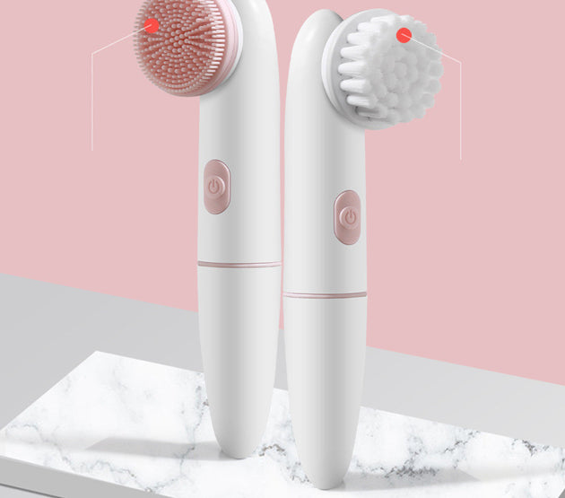 Electric Silicone Facial Cleanser,  Facial Cleansing Brush, Beauty Instrument Pore Cleaner