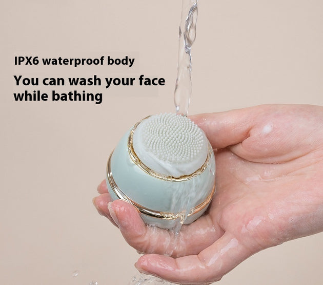 Electric Cleaner Facial Face Washing Silicone Beauty Instrument