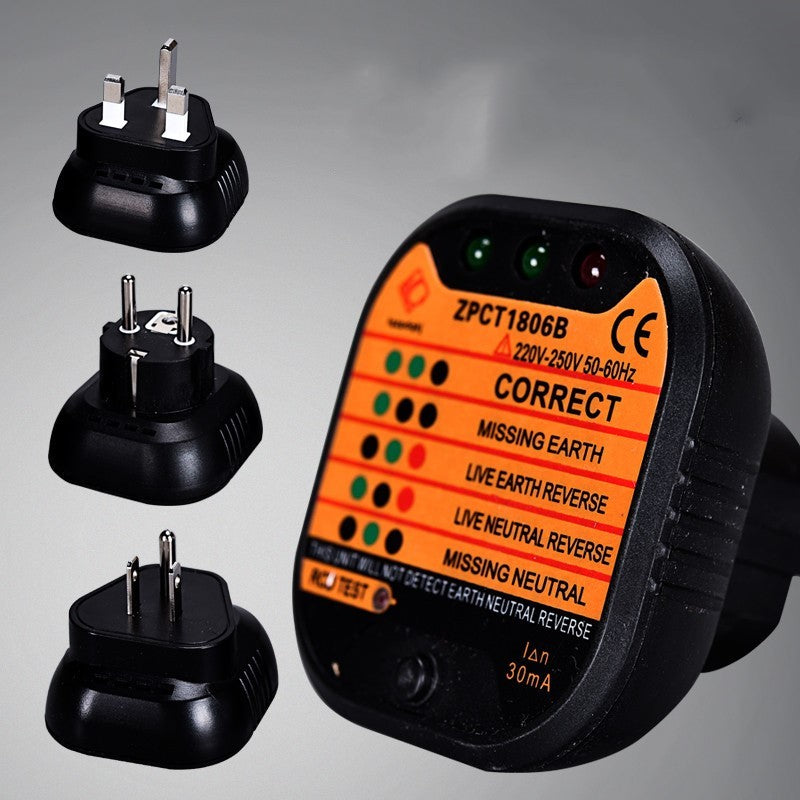Socket safety tester