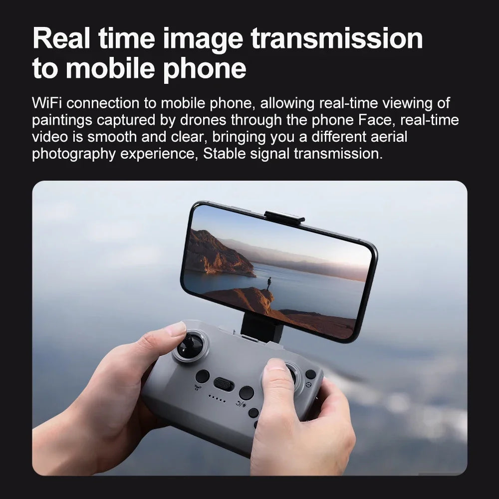 V66 Mini Drone 8K HD Camera Drones WiFi Obstacle Avoidance Foldable Quadcopter RC Helicopter Small Dron Toys for Kids Gift