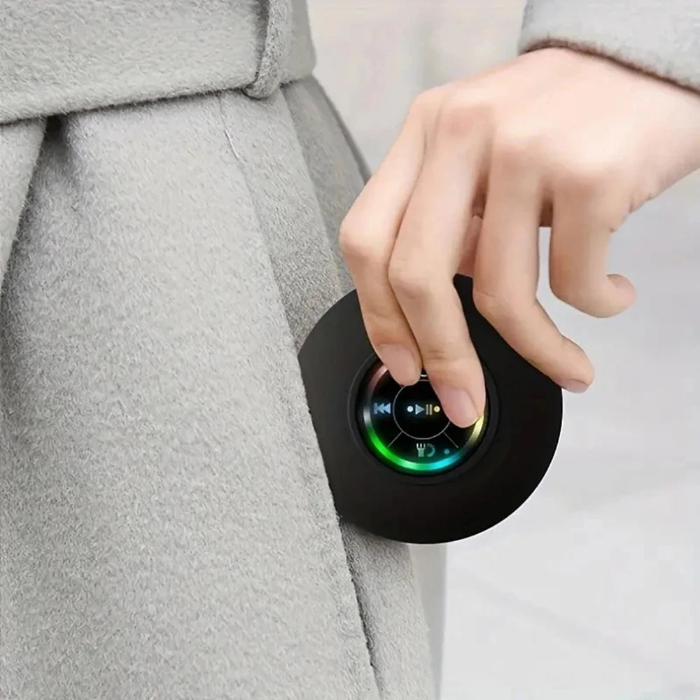 Wireless Bluetooth Speaker Bathroom IPX4 Waterproof Portable Speaker with Powerful Suction Cup Outdoor Sports Stereo Speaker