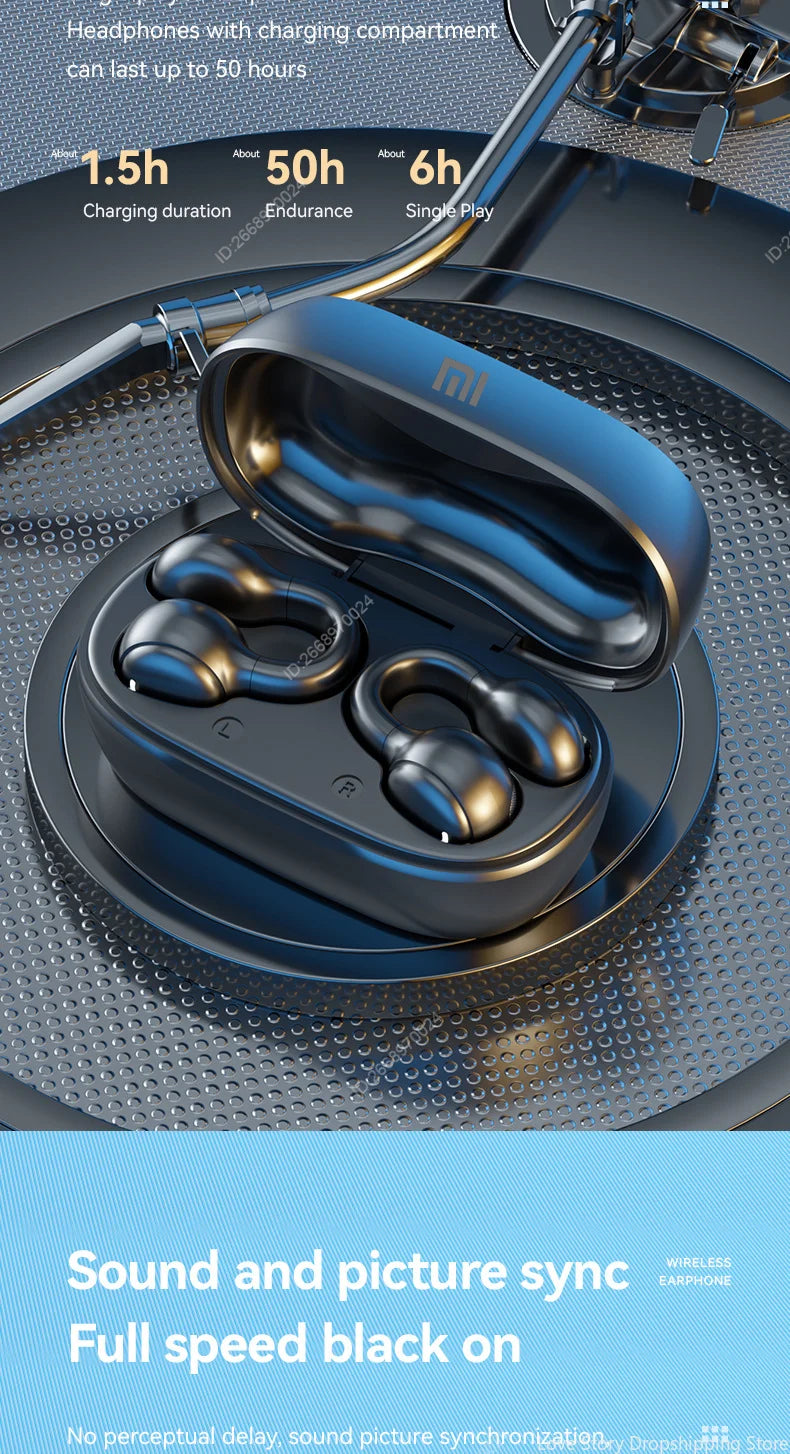 XIAOMI Redmi M47 Wireless Earbuds Bluetooth Headset Charging Noise Reduction Earphones Bone Conduction Headphones Sport With Mic