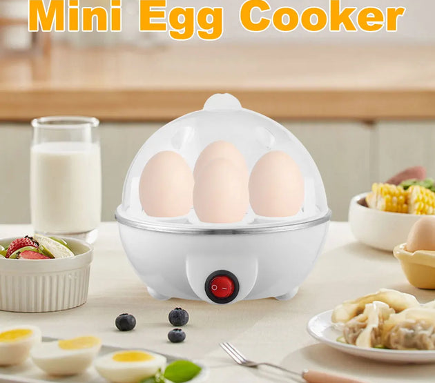 Egg Cooker Auto Shut-Off Boiled Egg Machine Multi-Functional Smart Egg Maker Egg Poacher for Hard Soft Boiled Eggs