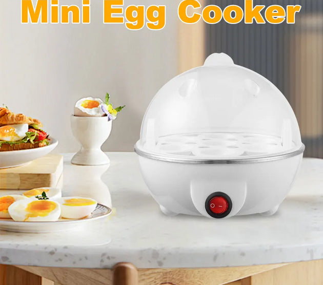 Egg Cooker Auto Shut-Off Boiled Egg Machine Multi-Functional Smart Egg Maker Egg Poacher for Hard Soft Boiled Eggs
