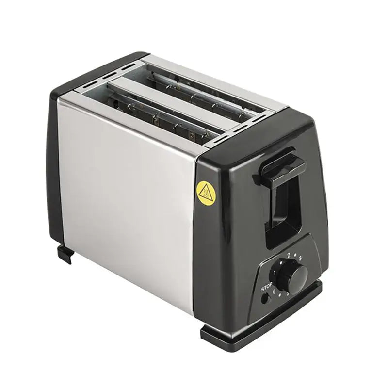 Smart Retro Electric Mini Toaster Oven Auto Pop-Up 2 Slices Sandwich Bread Toaster with Defrosting Warming Function for Home Use