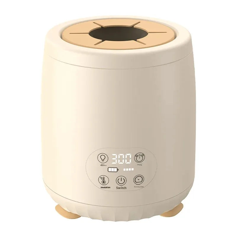 Baby Smart Electric Milk Shaker Automatic Temperature Control Milk Frother Integrated Heated Milk Stirrer Home Appliance