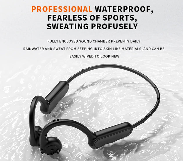 Xiaomi Mijia Real Bone Conduction Sport Headphone Wireless Earphone Bluetooth-Compatible Headset Hands-free with Mic for Running