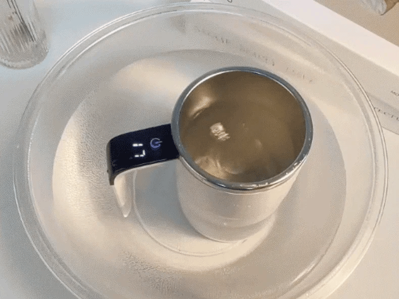 New USB Rechargeable Automatic Magnetic Cup Electric Coffee Self Mixing Mug IP67 Waterproof Food Safe 380ML Coffee Mug For Tea