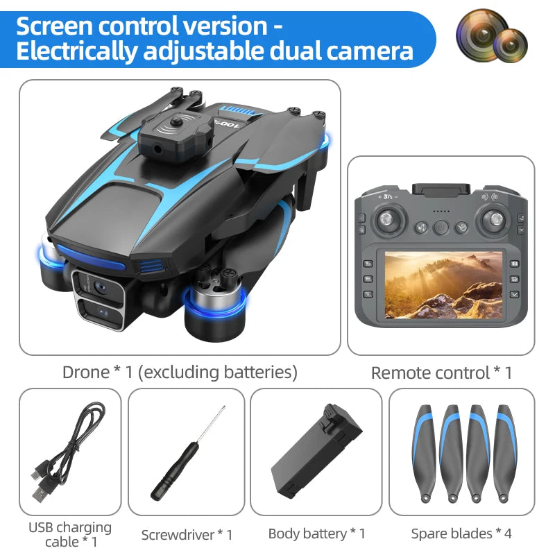 8K Drone with 4K FPV Camera Obstacle Avoidance RC Quadcopter Professional Aerial Photography Drone Remote Control Aircraft Toys