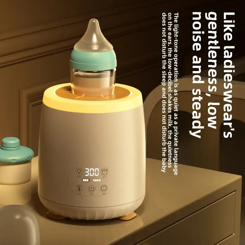 Baby Smart Electric Milk Shaker Automatic Temperature Control Milk Frother Integrated Heated Milk Stirrer Home Appliance