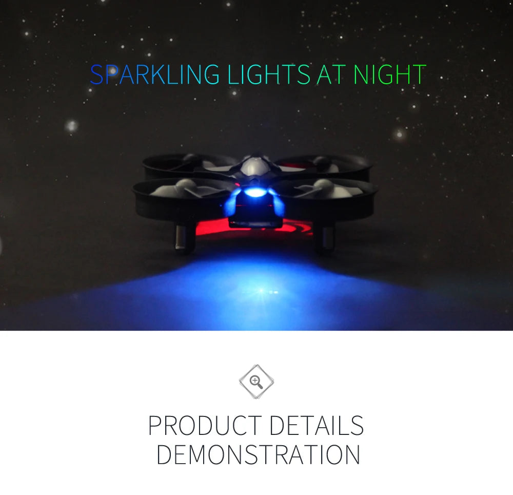 Jjrc H36 Mini Rc Drone Anti-collision 6-Axis Headless Mode Helicopter 360° Flip Remote Control Quadcopter Toys Drone for Kids