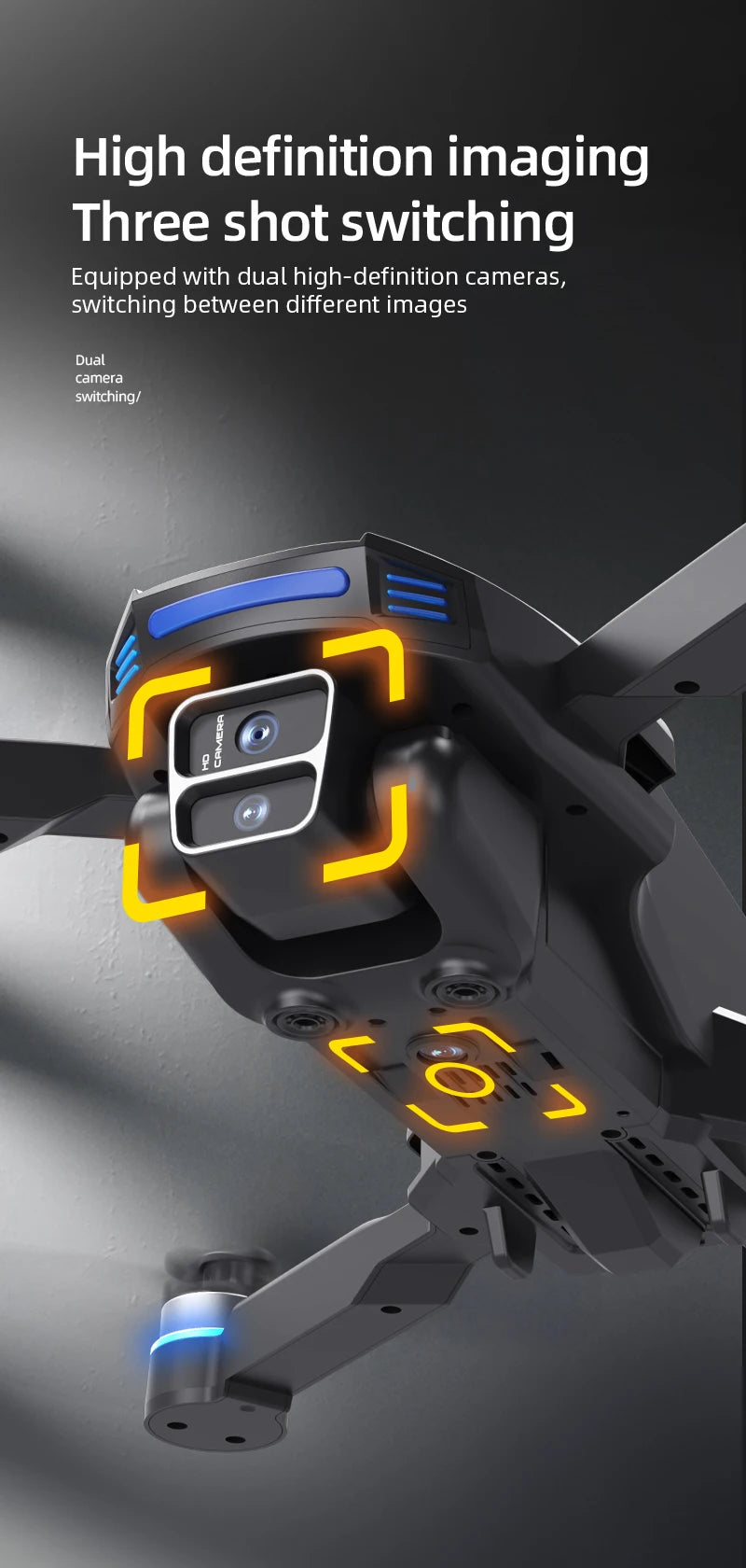 8K Drone with 4K FPV Camera Obstacle Avoidance RC Quadcopter Professional Aerial Photography Drone Remote Control Aircraft Toys
