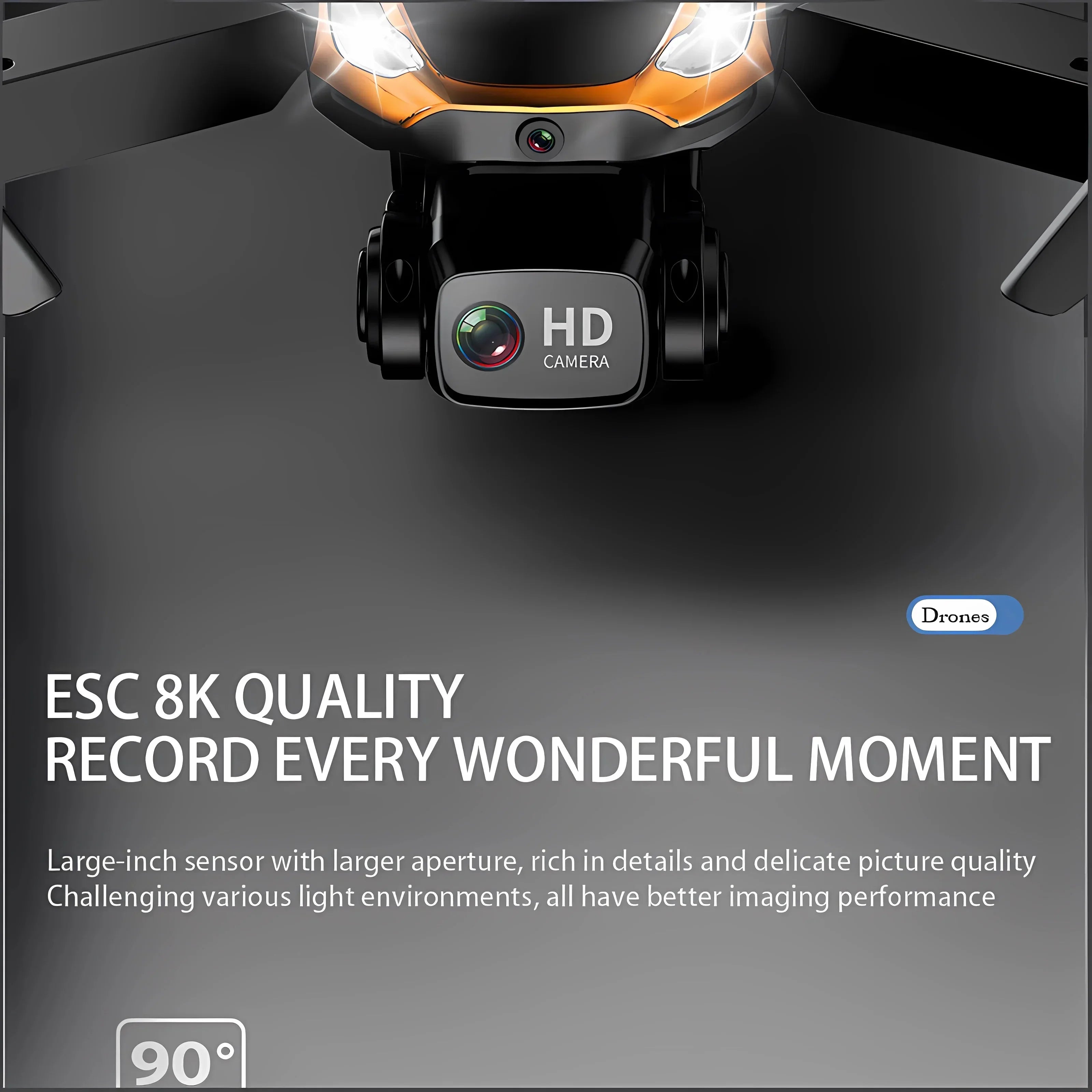 New Tesla Drone 8K Professional HD Camear RC Quadcopter Helicopter WIFI FPV Distance Avoid Obstacles Optical Flow Kid Gift Toy