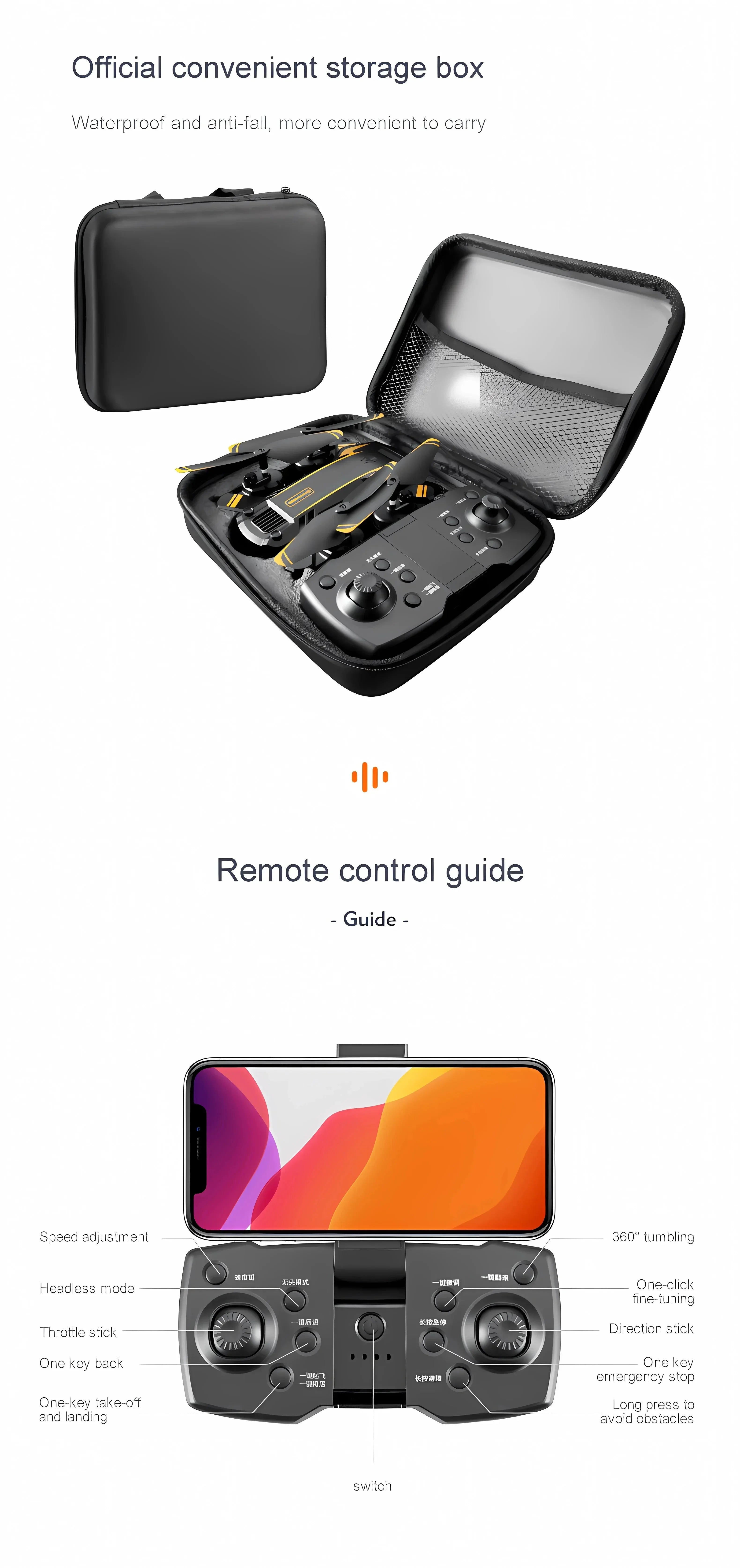 New S6 Rc Drone G6 Profesional 8K HD Camera Obstacle Avoidance Aerial Photography Optical flow Foldable 5G GPS Quadcopter Gifts