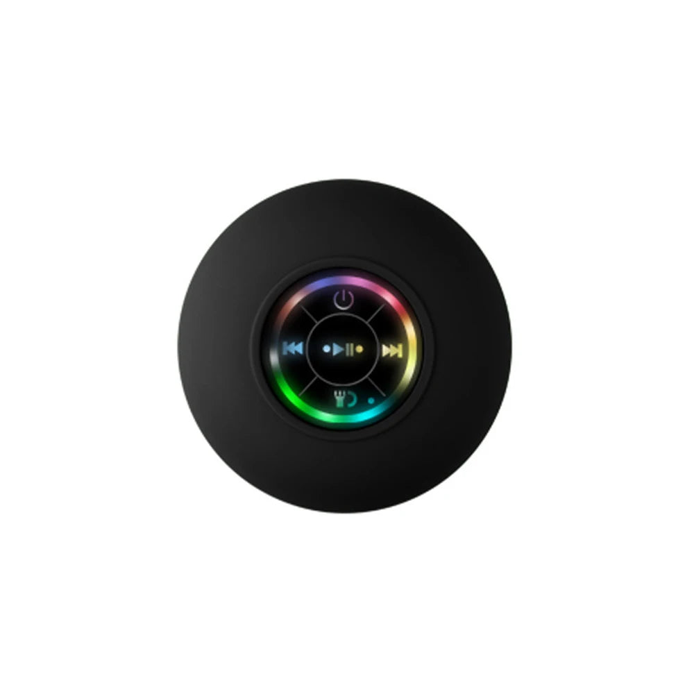 Wireless Bluetooth Speaker Bathroom IPX4 Waterproof Portable Speaker with Powerful Suction Cup Outdoor Sports Stereo Speaker
