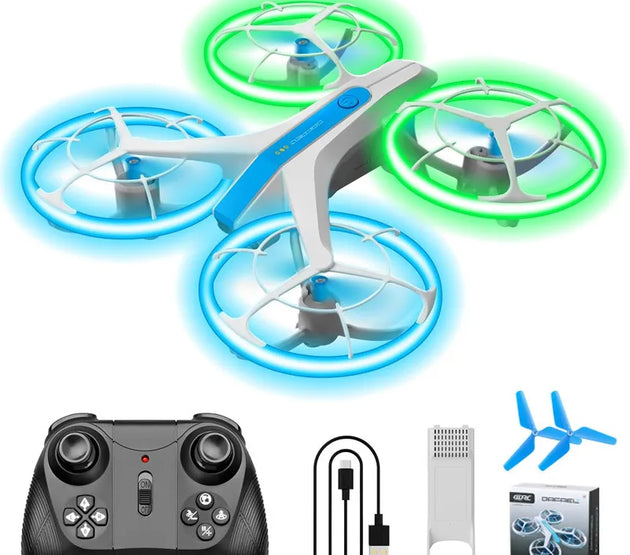 4DRC V33 Drones 8K 4K HD Camera RC Drone with Altitude Hold and Headless Mode RC Quadcopter with LED Light Gift Toy for Kids