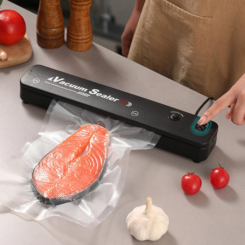 Automatic Packaging Machine for Home Kitchen Food Vacuum Sealer Electric Portable Household Food Sealing Packaging