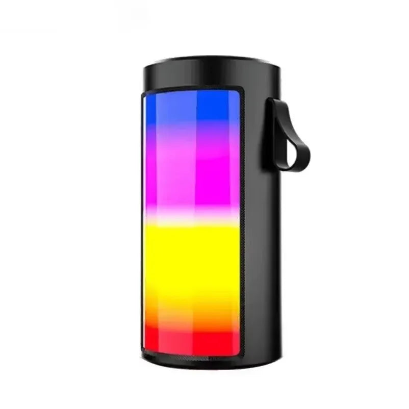 VIKEFON High Quality Wireless Bluetooth Speakers Powerful Portable Sound Box Subwoofer Audio Bass Player Sound System LED Light
