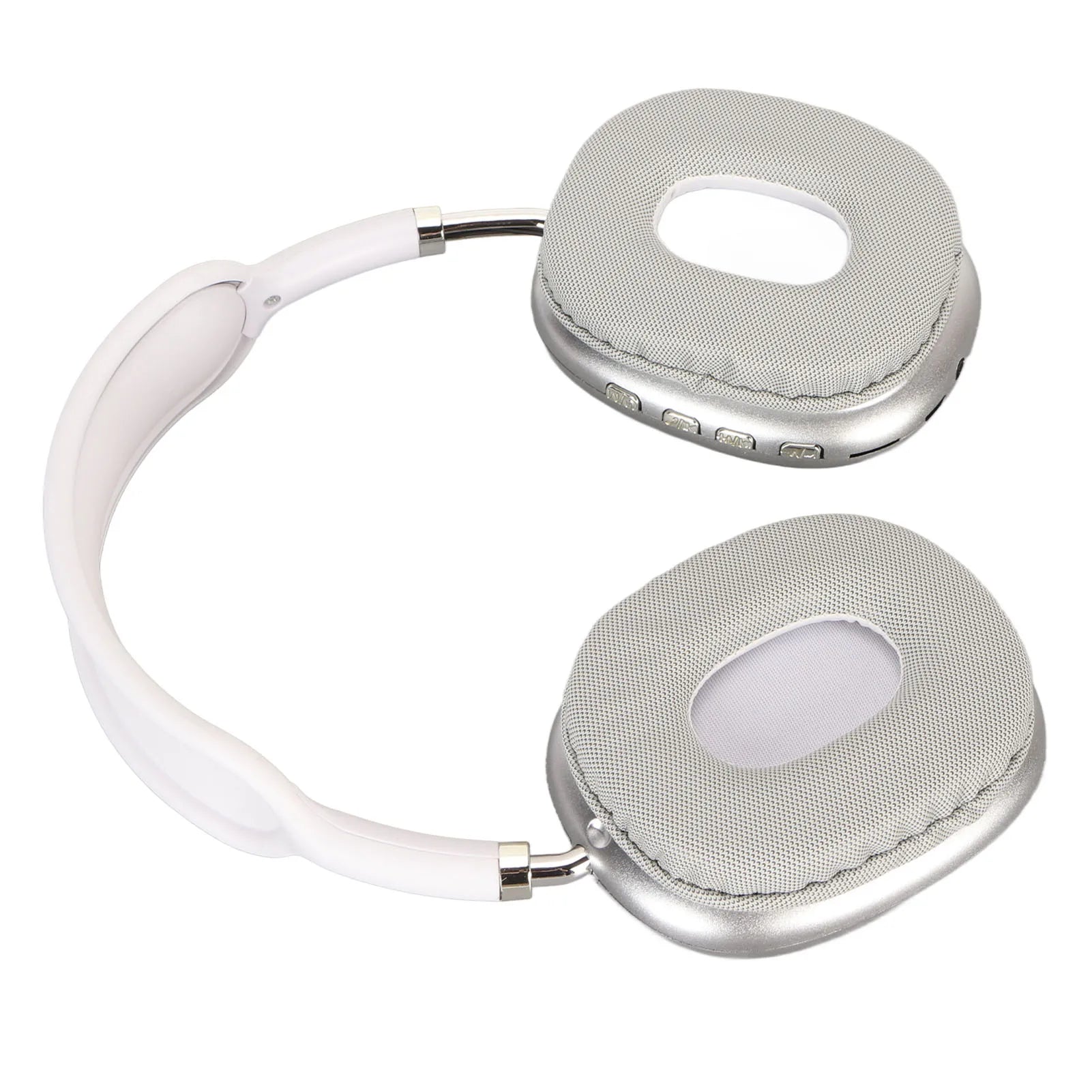 Bluetooth Headphone HiFi  Bass Built in Mic Support Memory Card Wireless Headset for Running Travel White Sports Headphone