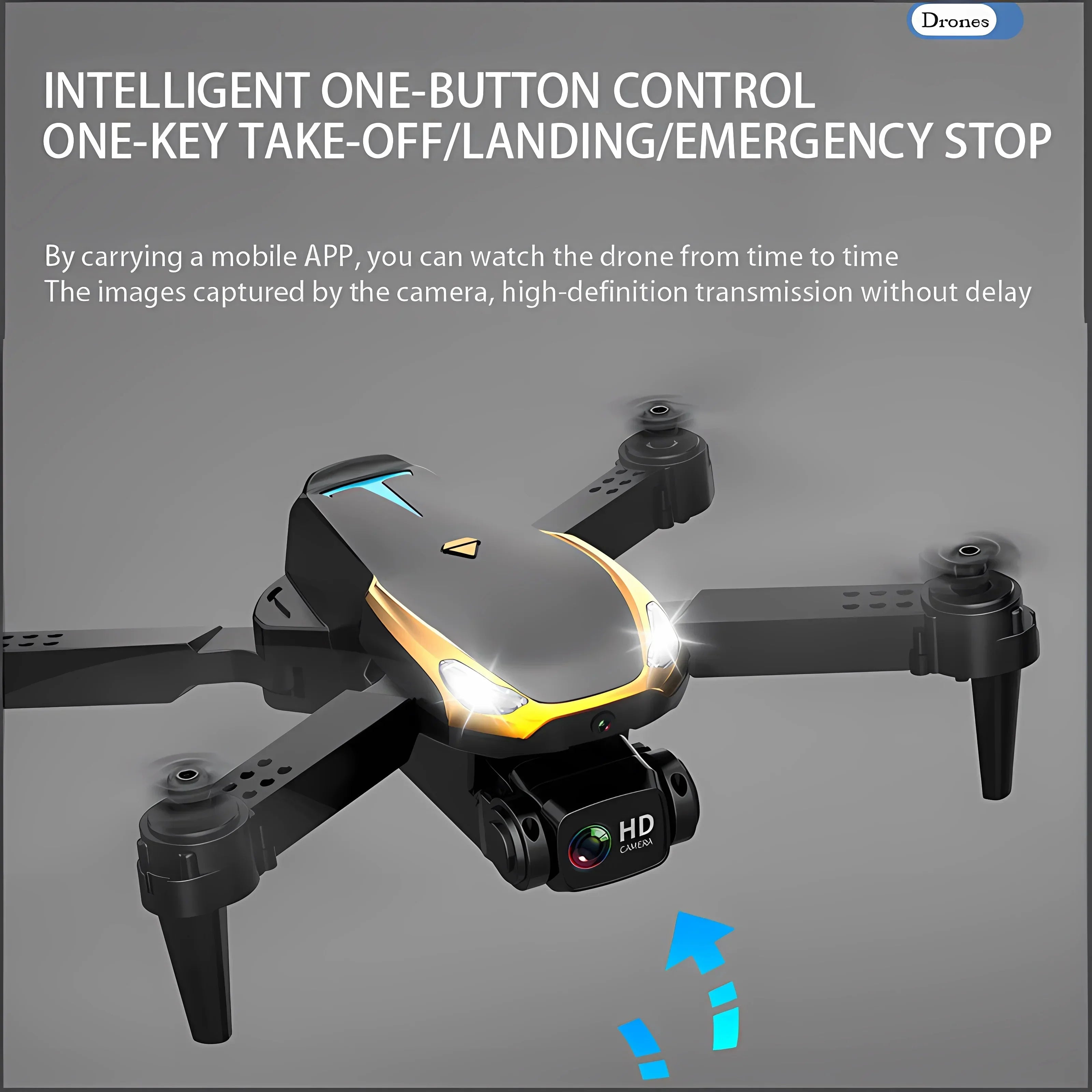 New Tesla Drone 8K Professional HD Camear RC Quadcopter Helicopter WIFI FPV Distance Avoid Obstacles Optical Flow Kid Gift Toy