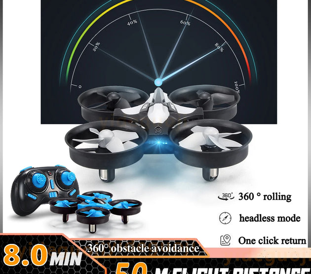 Jjrc H36 Mini Rc Drone Anti-collision 6-Axis Headless Mode Helicopter 360° Flip Remote Control Quadcopter Toys Drone for Kids