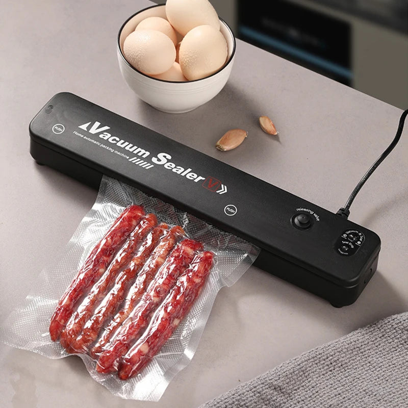 Automatic Packaging Machine for Home Kitchen Food Vacuum Sealer Electric Portable Household Food Sealing Packaging