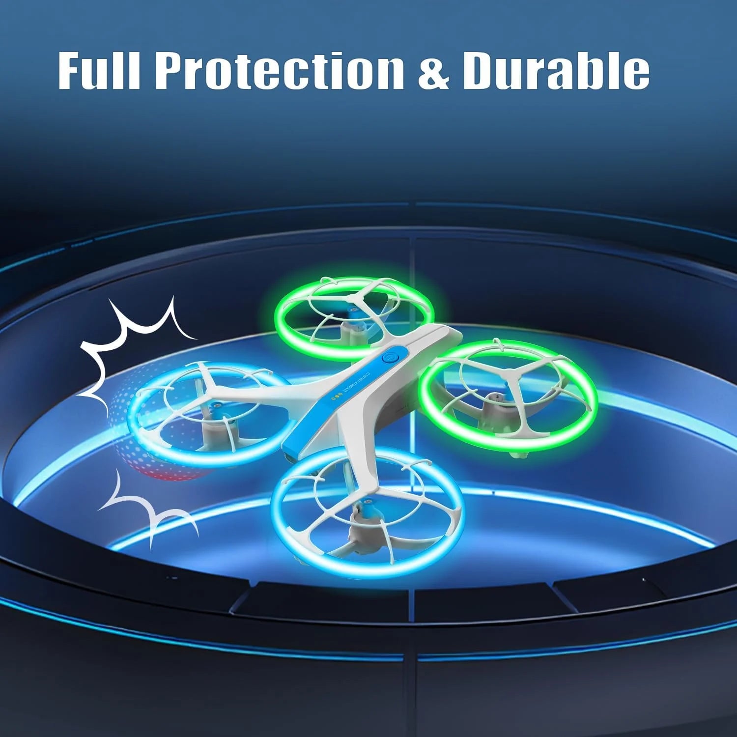 4DRC V33 Drones 8K 4K HD Camera RC Drone with Altitude Hold and Headless Mode RC Quadcopter with LED Light Gift Toy for Kids