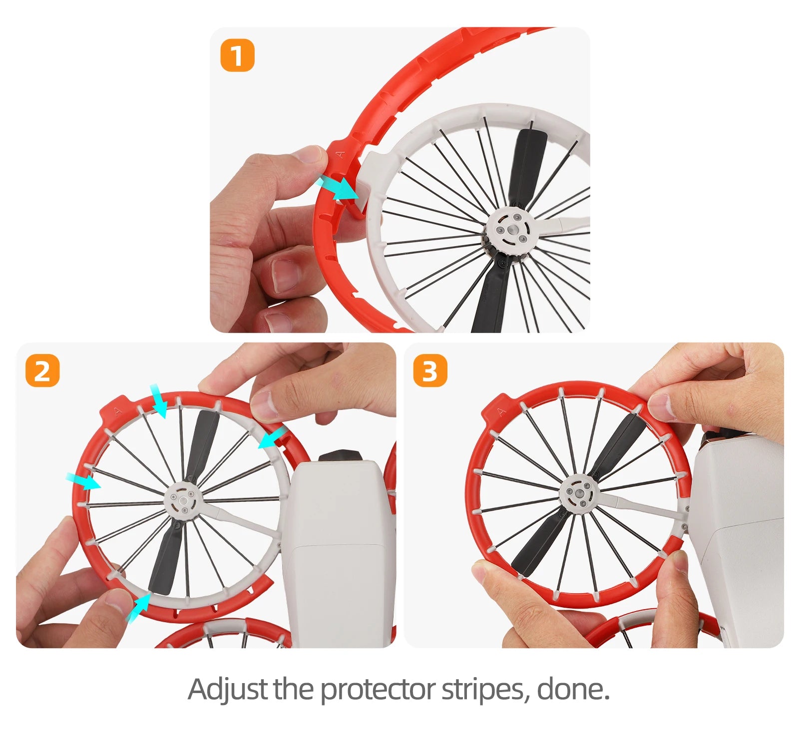 protective guard cage for Dji Flip Case Propeller Guard Quick Release Arms Anti-collision Ring Props Protector Cover Accessories