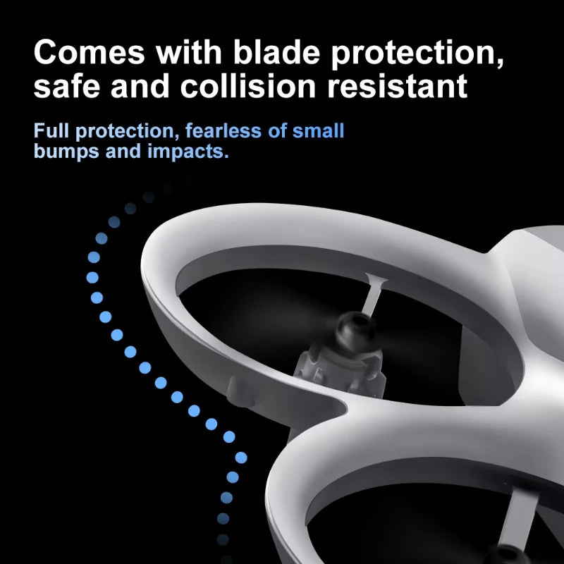 V66 Mini Drone 8K HD Camera Drones WiFi Obstacle Avoidance Foldable Quadcopter RC Helicopter Small Dron Toys for Kids Gift