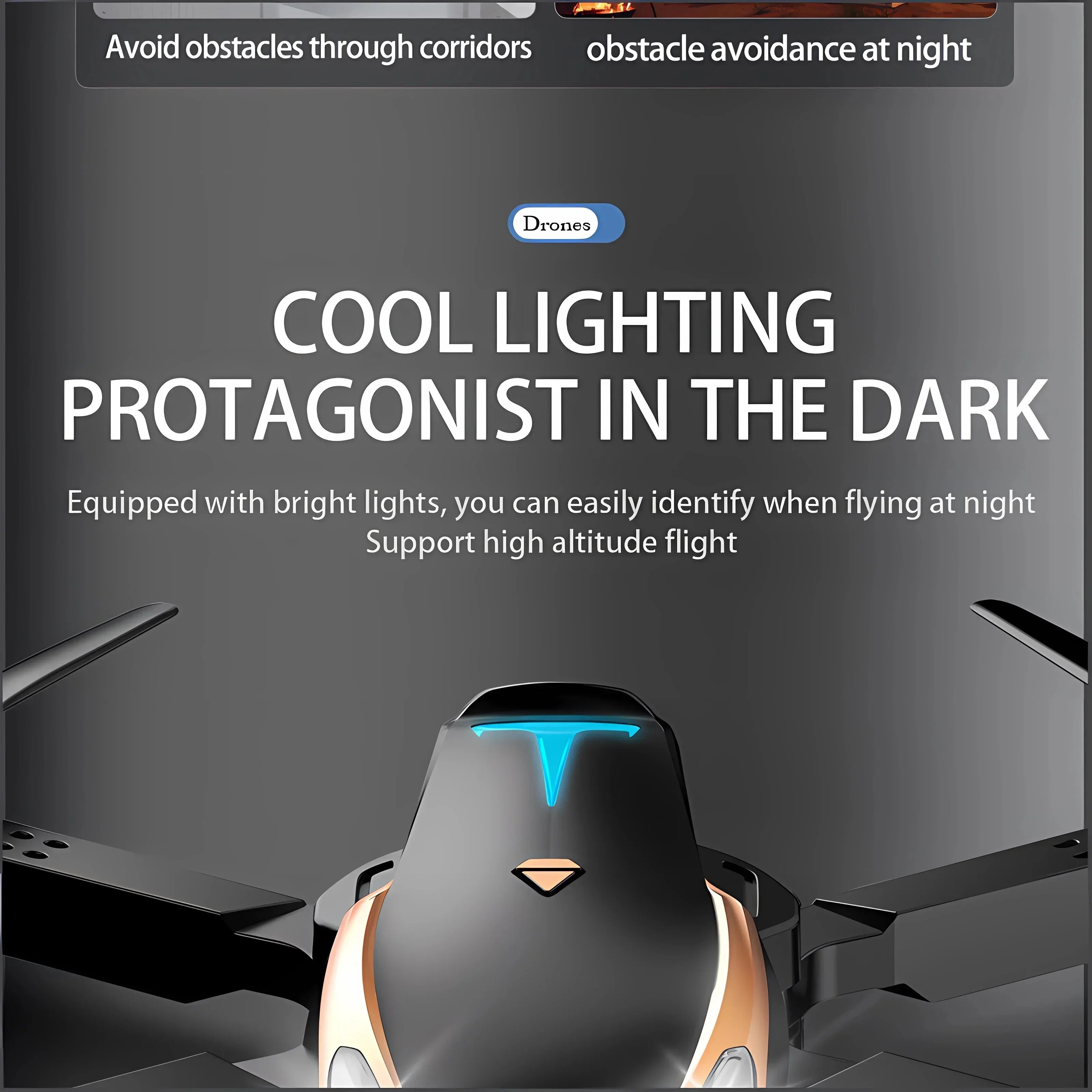 New Tesla Drone 8K Professional HD Camear RC Quadcopter Helicopter WIFI FPV Distance Avoid Obstacles Optical Flow Kid Gift Toy