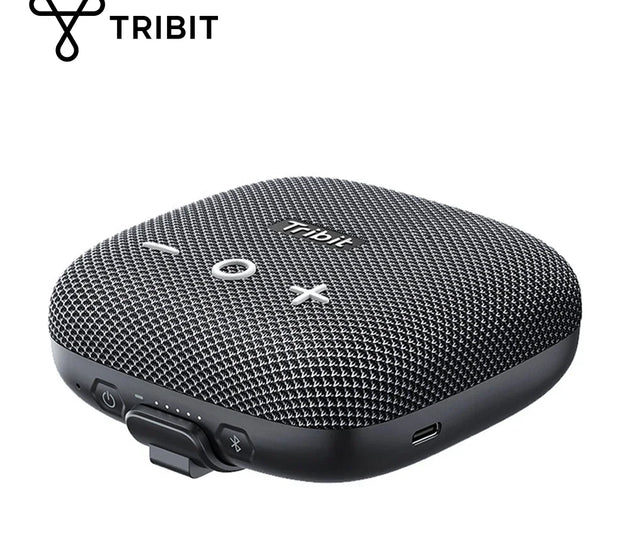 Tribit StormBox Micro 2 Portable Bluetooth Speaker with Deep Bass 10W Power IP67 Waterproof Small Outdoor Speaker Built-in Strap