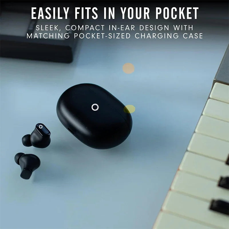 UYUXIO Wireless Earphone Cancelling Bluetooth 5.3 HiFi Buds ENC Headphone TWS Earbuds Transparency Mode for iPhone Samsung