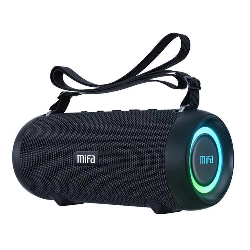 Top: A90 Bluetooth Speaker 60W Output Power Bluetooth Speaker with Class D Amplifier Excellent Bass Performace camping speaker