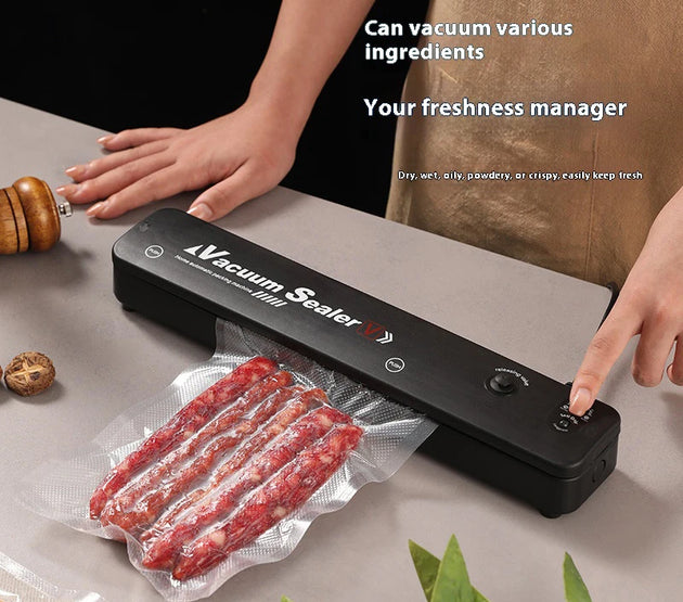 Automatic Packaging Machine for Home Kitchen Food Vacuum Sealer Electric Portable Household Food Sealing Packaging