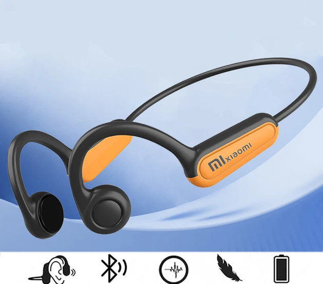 Xiaomi Mijia Real Bone Conduction Sport Headphone Wireless Earphone Bluetooth-Compatible Headset Hands-free with Mic for Running