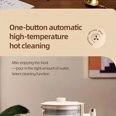 baby coplementary food wall-breaking machine heating mini soymilk machine bass multifunctional cooking machine home.