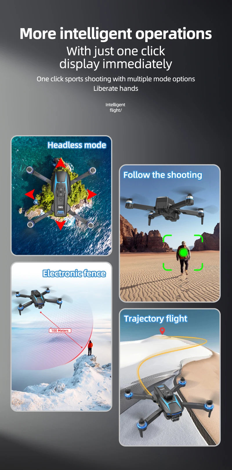 8K Drone with 4K FPV Camera Obstacle Avoidance RC Quadcopter Professional Aerial Photography Drone Remote Control Aircraft Toys