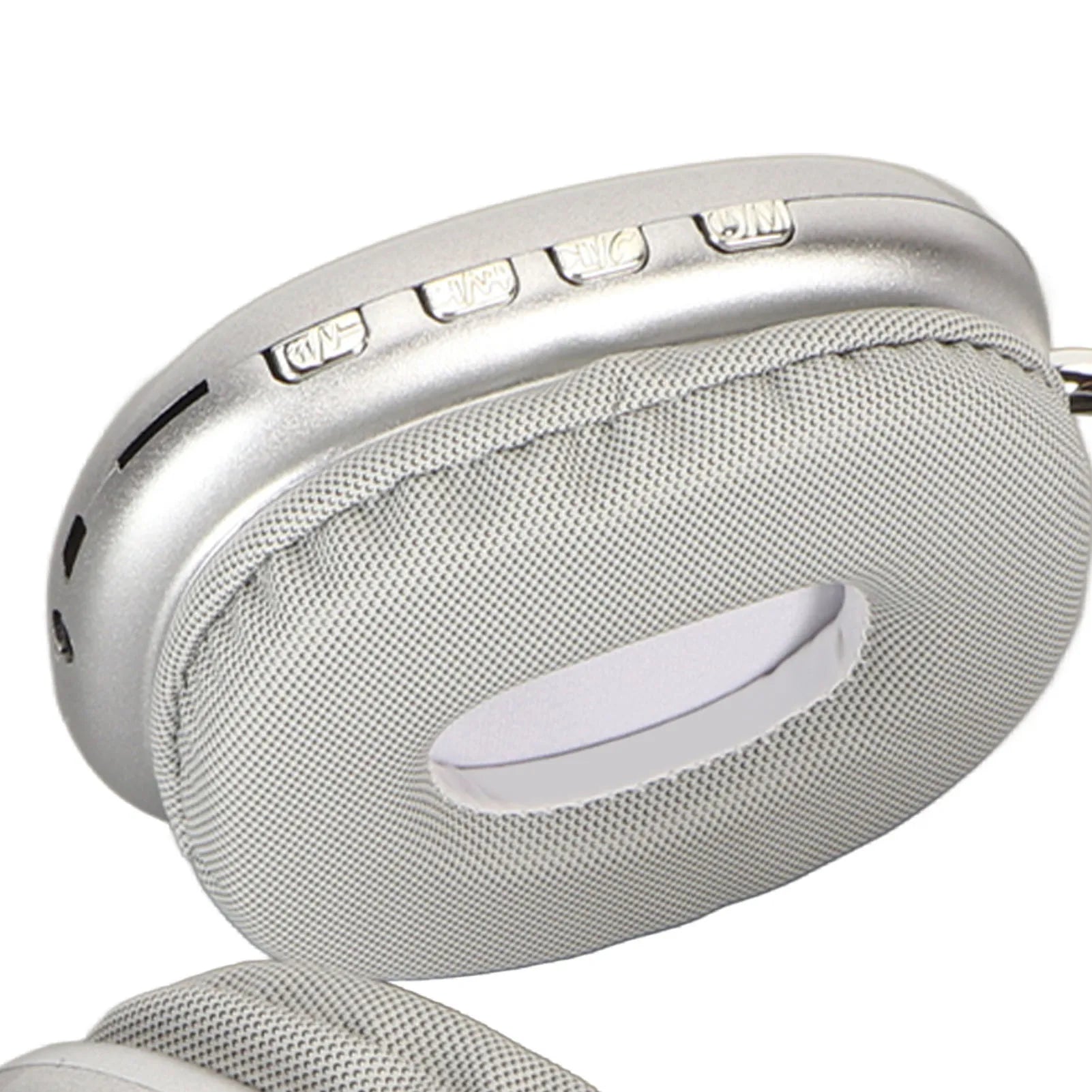 Bluetooth Headphone HiFi  Bass Built in Mic Support Memory Card Wireless Headset for Running Travel White Sports Headphone