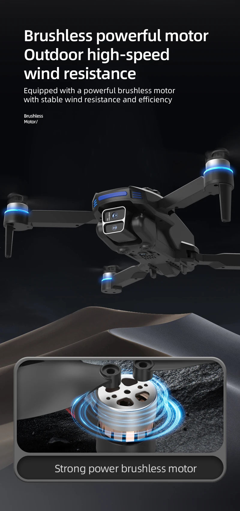 8K Drone with 4K FPV Camera Obstacle Avoidance RC Quadcopter Professional Aerial Photography Drone Remote Control Aircraft Toys