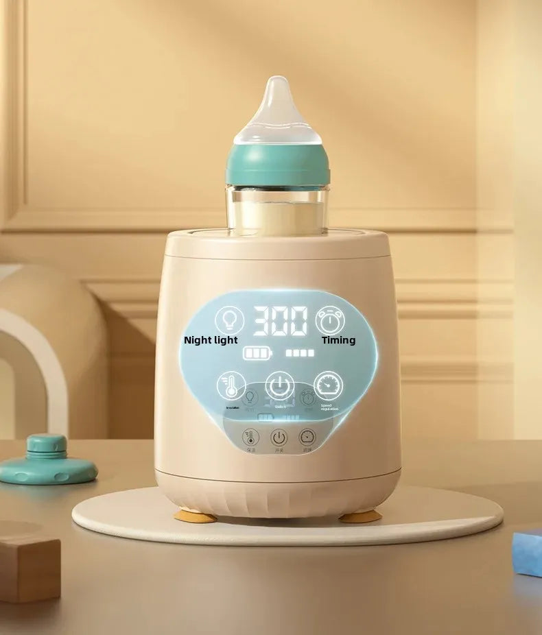 Baby Smart Electric Milk Shaker Automatic Temperature Control Milk Frother Integrated Heated Milk Stirrer Home Appliance