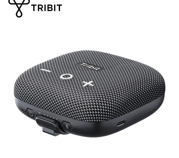 Tribit StormBox Micro 2 Portable Bluetooth Speaker 90dB Loud Sound Deep Bass IP67 Waterproof Camp Small Speaker Built-in Strap