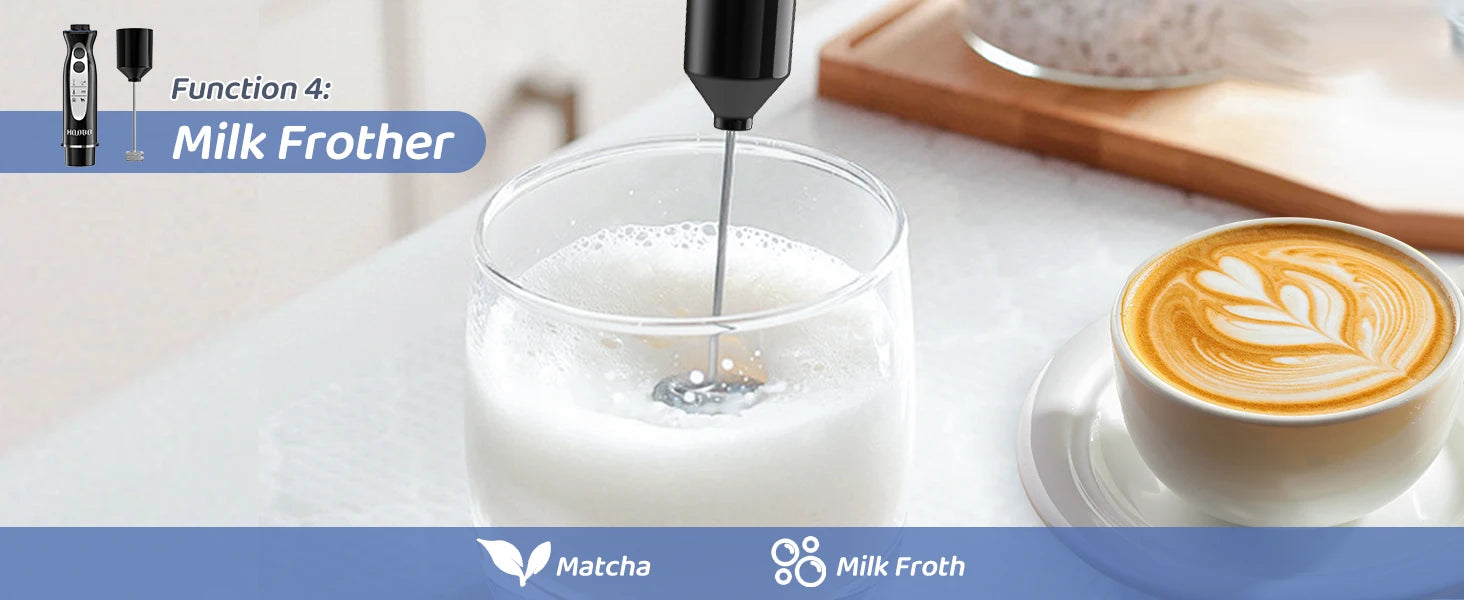 1000 Watt Powerful Handheld Immersion Blender, Vegetable Meat Immersion Egg Beater For Smoothies, Sauces, Baby Food Soups