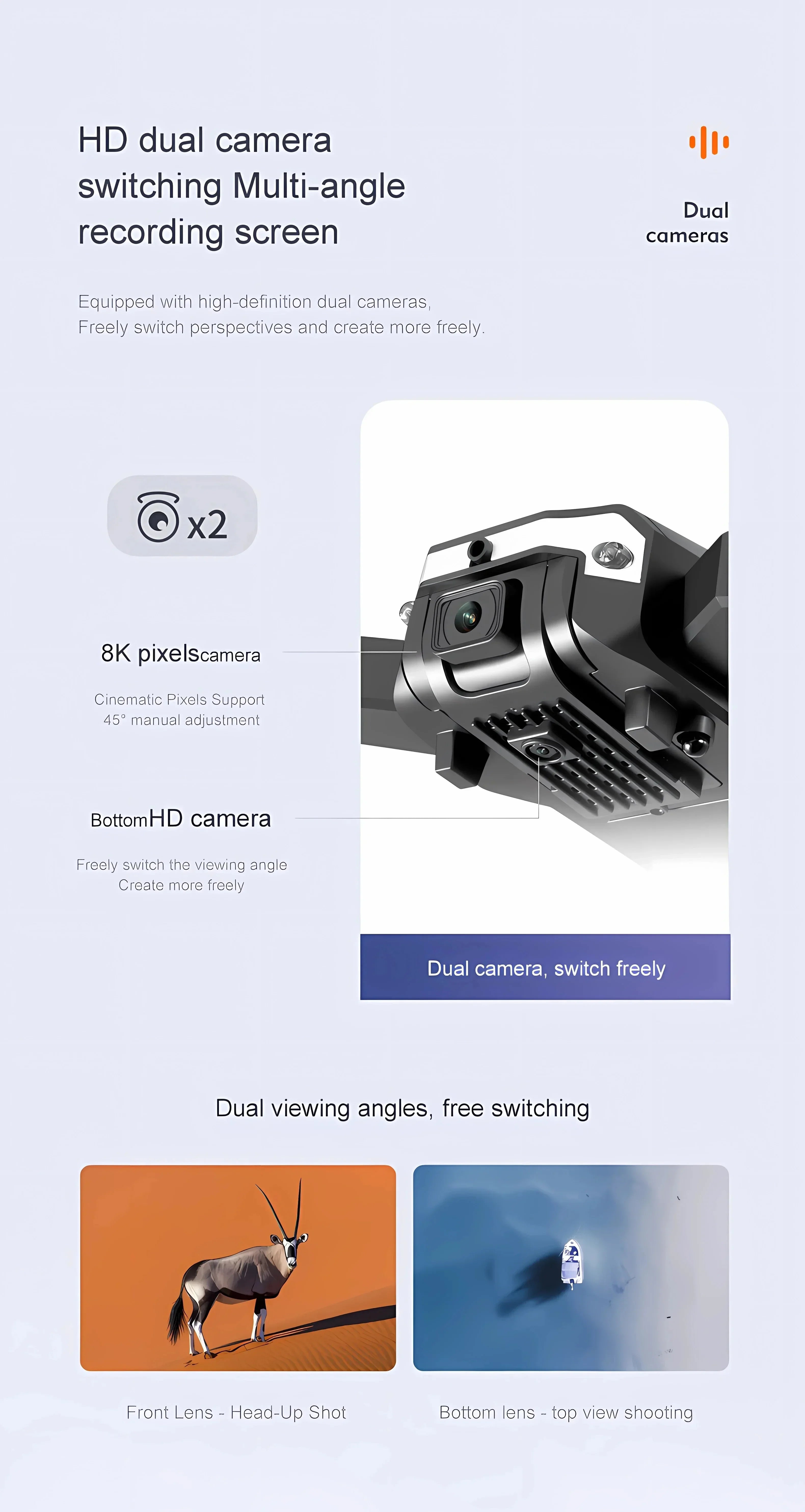 New S6 Rc Drone G6 Profesional 8K HD Camera Obstacle Avoidance Aerial Photography Optical flow Foldable 5G GPS Quadcopter Gifts