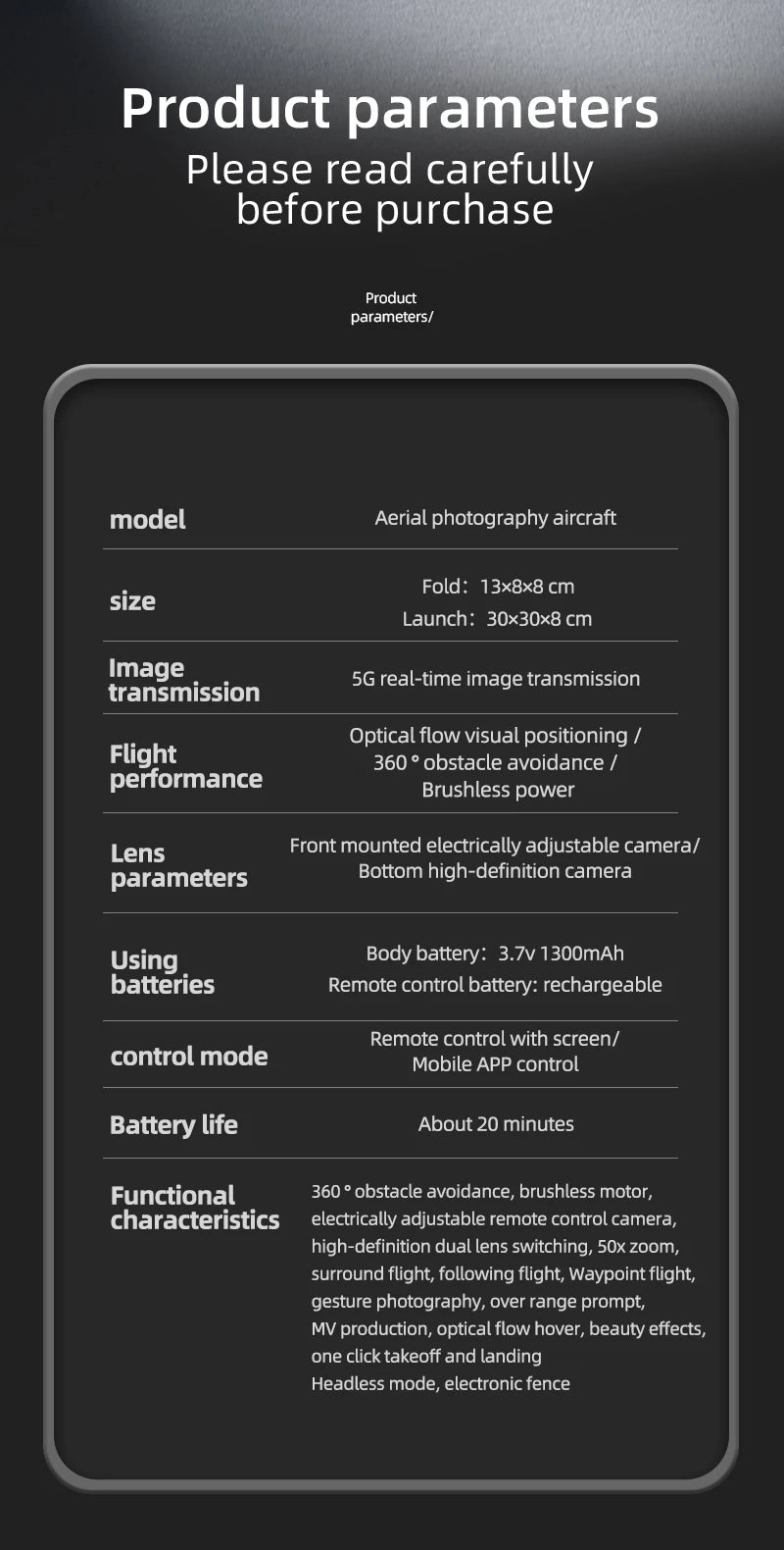8K Drone with 4K FPV Camera Obstacle Avoidance RC Quadcopter Professional Aerial Photography Drone Remote Control Aircraft Toys