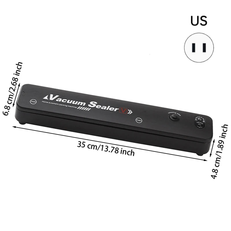 Automatic Packaging Machine for Home Kitchen Food Vacuum Sealer Electric Portable Household Food Sealing Packaging