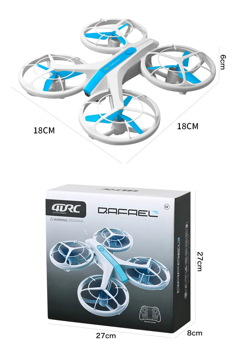 4DRC V33 Drones 8K 4K HD Camera RC Drone with Altitude Hold and Headless Mode RC Quadcopter with LED Light Gift Toy for Kids