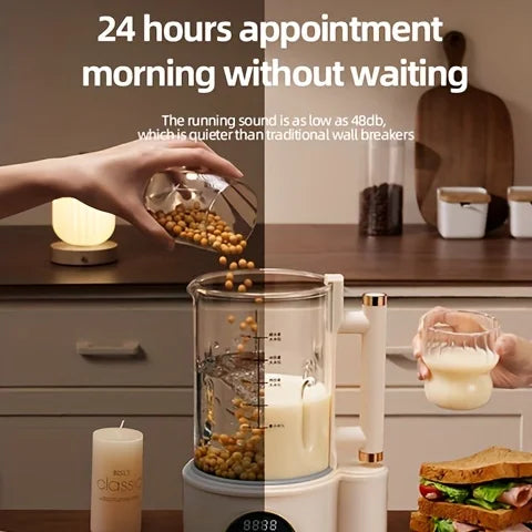 baby coplementary food wall-breaking machine heating mini soymilk machine bass multifunctional cooking machine home.