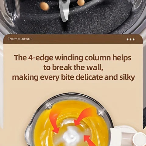 baby coplementary food wall-breaking machine heating mini soymilk machine bass multifunctional cooking machine home.